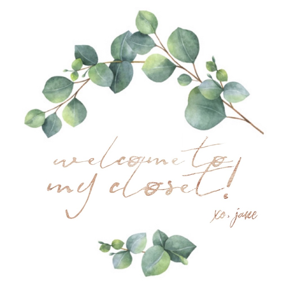 Welcome To My Closet!